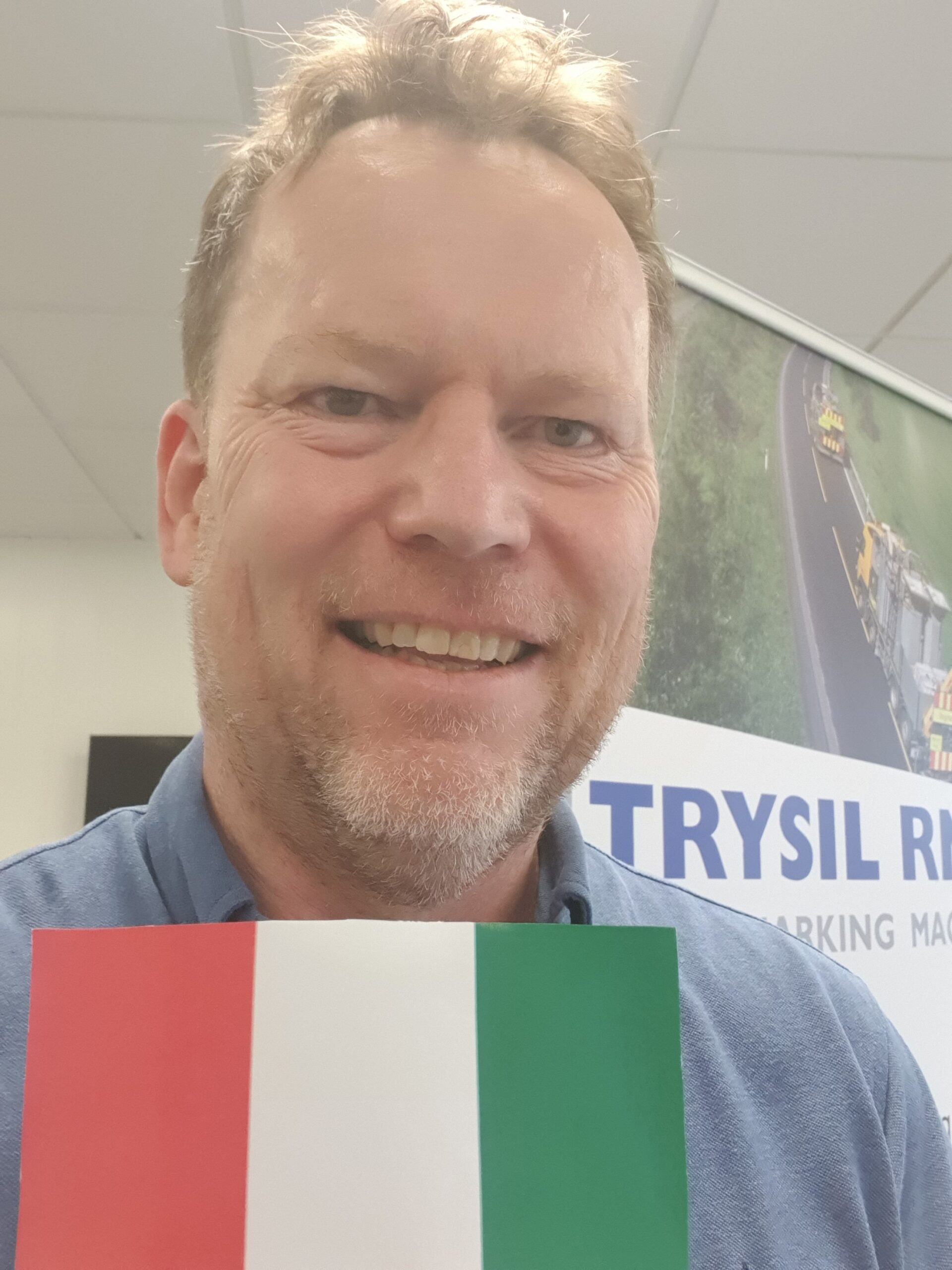 bildet viser Jon Kjetil som er administrerende direktør i Trysil RMM